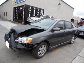 2005 TOYOTA COROLLA S GRAY 1.8L AT Z17693